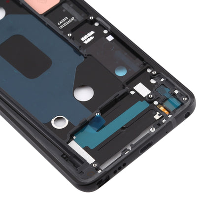 Front Housing LCD Frame Bezel Plate for LG Q Stylo 4 Q710 Q710MS Q710CS (Black) - For LG by buy2fix | Online Shopping UK | buy2fix