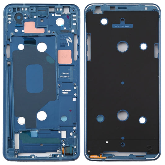 Front Housing LCD Frame Bezel Plate for LG Q Stylo 4 Q710 Q710MS Q710CS (Blue) - For LG by buy2fix | Online Shopping UK | buy2fix