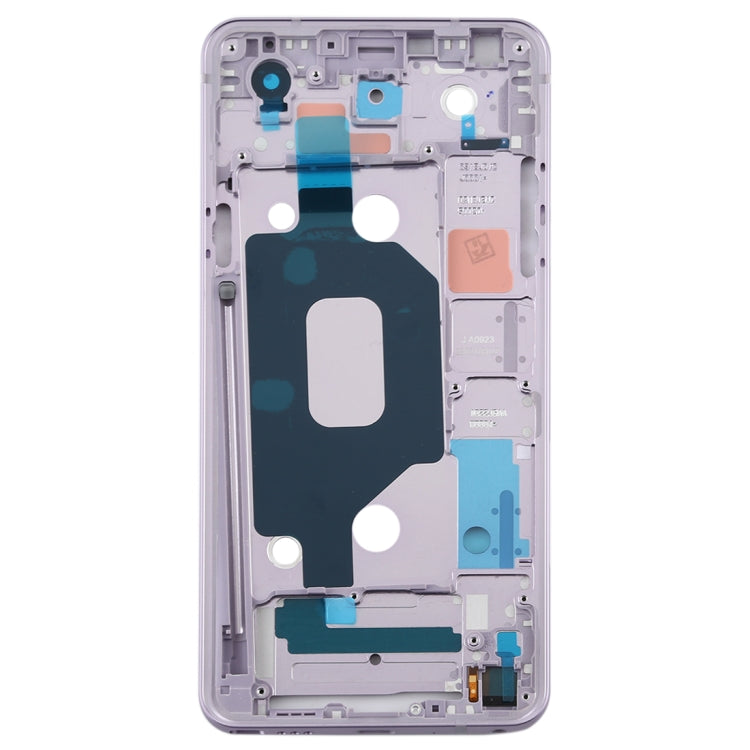 Front Housing LCD Frame Bezel Plate for LG Q Stylo 4 Q710 Q710MS Q710CS (Purple) - For LG by buy2fix | Online Shopping UK | buy2fix