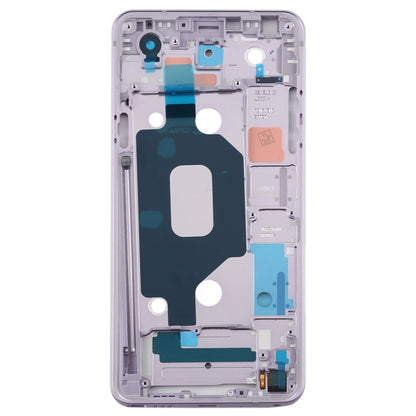 Front Housing LCD Frame Bezel Plate for LG Q Stylo 4 Q710 Q710MS Q710CS (Purple) - For LG by buy2fix | Online Shopping UK | buy2fix
