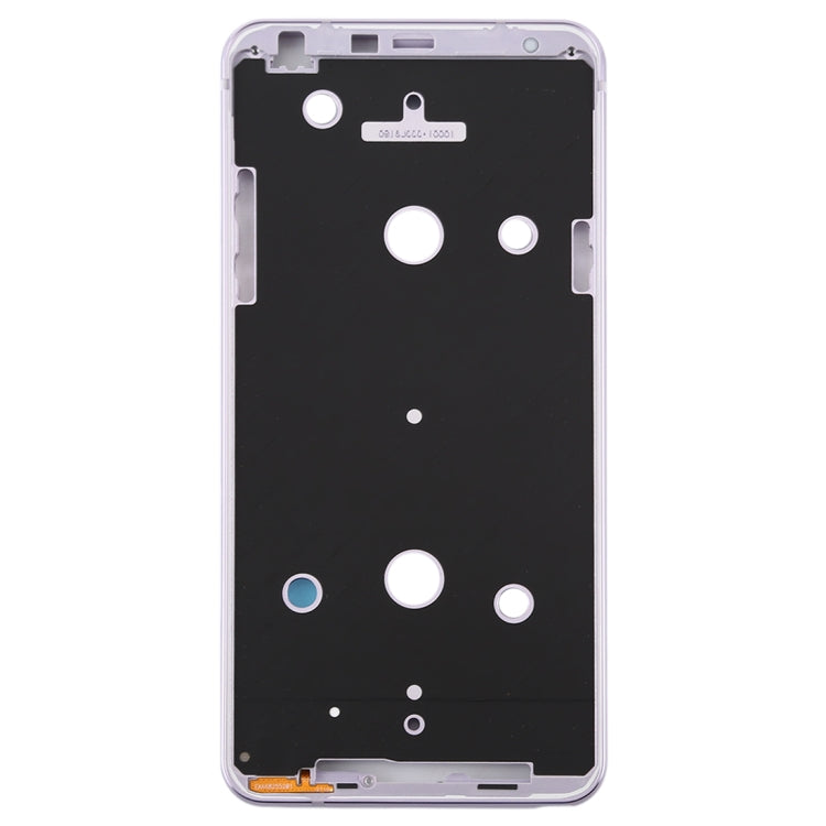 Front Housing LCD Frame Bezel Plate for LG Q Stylo 4 Q710 Q710MS Q710CS (Purple) - For LG by buy2fix | Online Shopping UK | buy2fix