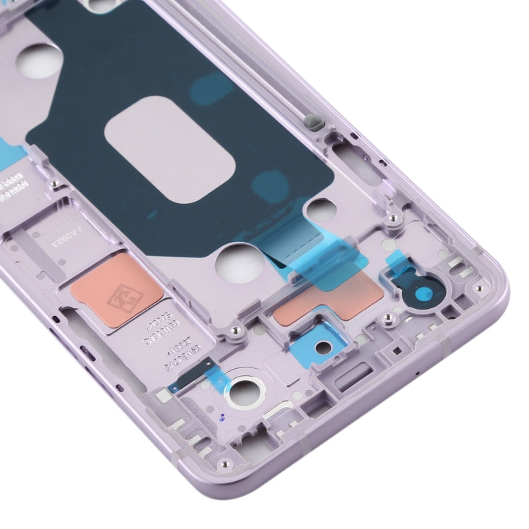 Front Housing LCD Frame Bezel Plate for LG Q Stylo 4 Q710 Q710MS Q710CS (Purple) - For LG by buy2fix | Online Shopping UK | buy2fix