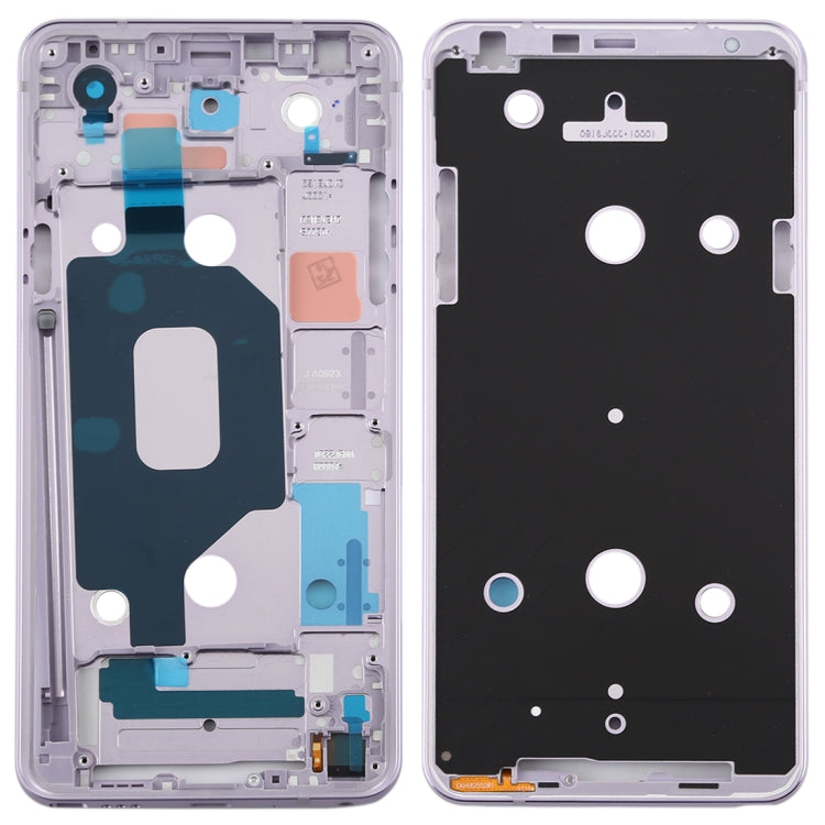 Front Housing LCD Frame Bezel Plate for LG Q Stylo 4 Q710 Q710MS Q710CS (Purple) - For LG by buy2fix | Online Shopping UK | buy2fix