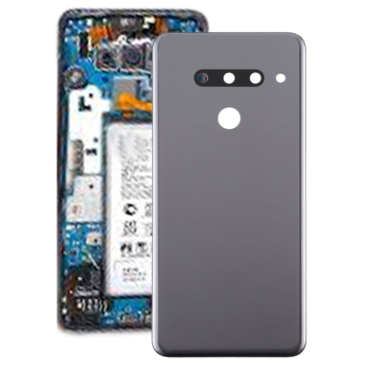 Battery Back Cover for LG G8 ThinQ / G820 G820N G820QM7, KR Version(Silver) - For LG by buy2fix | Online Shopping UK | buy2fix