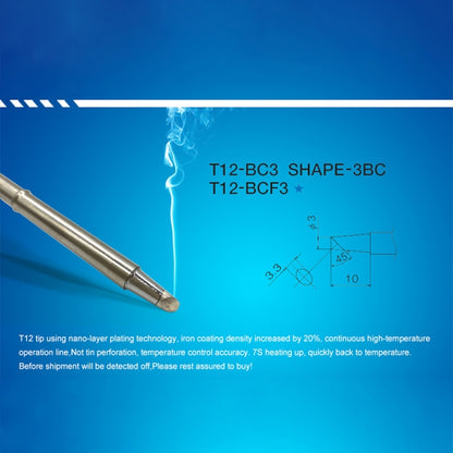 QUICKO T12-BC3 Lead-free Soldering Iron Tip - Soldering Iron Tip by Quicko | Online Shopping UK | buy2fix