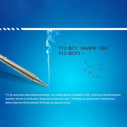 QUICKO T12-BCF1 Lead-free Soldering Iron Tip - Soldering Iron Tip by Quicko | Online Shopping UK | buy2fix