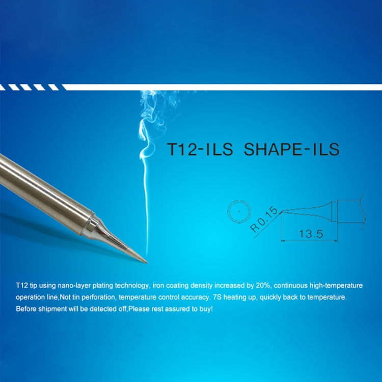 QUICKO T12-ILS Lead-free Soldering Iron Tip - Soldering Iron Tip by Quicko | Online Shopping UK | buy2fix