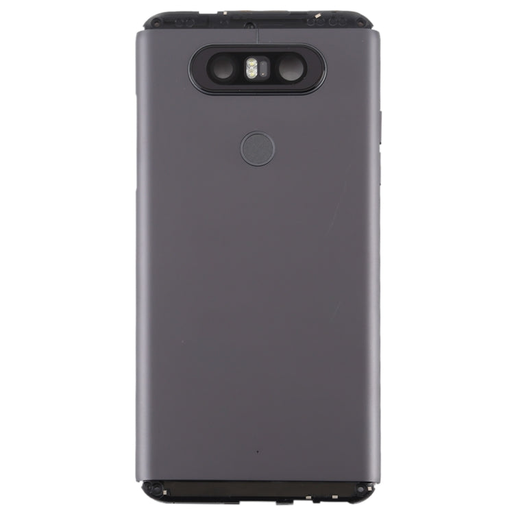 Battery Back Cover with Camera Lens & Fingerprint Sensor for LG V20 Mini(Grey) - For LG by buy2fix | Online Shopping UK | buy2fix