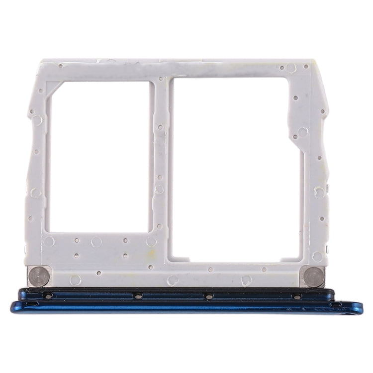 SIM Card Tray + Micro SD Card Tray for LG K40 / K12 Plus / X4 (2019) / X420EM / X420BMW / X420HM / X420 / X420N (Blue) - For LG by buy2fix | Online Shopping UK | buy2fix
