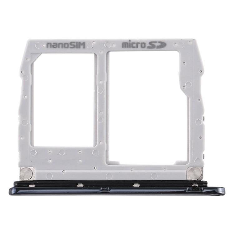 SIM Card Tray + Micro SD Card Tray for LG K40 / K12 Plus / X4 (2019) / X420EM / X420BMW / X420HM / X420 / X420N (Silver) - For LG by buy2fix | Online Shopping UK | buy2fix