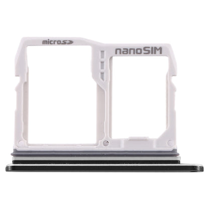 SIM Card Tray + Micro SD Card Tray for LG V40 ThinQ (Black) - For LG by buy2fix | Online Shopping UK | buy2fix