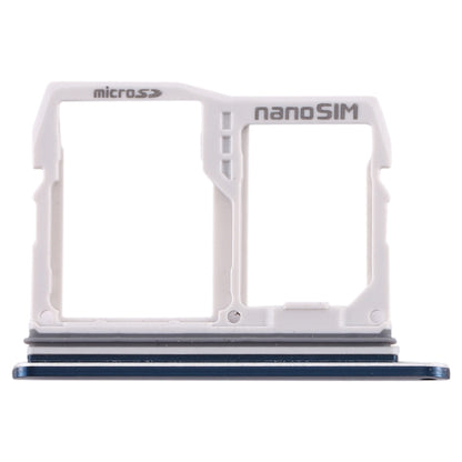 SIM Card Tray + Micro SD Card Tray for LG V40 ThinQ (Blue) - For LG by buy2fix | Online Shopping UK | buy2fix
