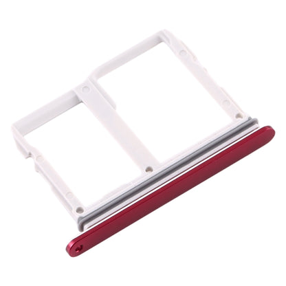 SIM Card Tray + Micro SD Card Tray for LG V40 ThinQ (Red) - For LG by buy2fix | Online Shopping UK | buy2fix