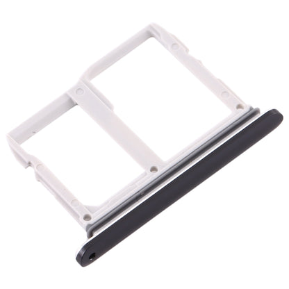 SIM Card Tray + Micro SD Card Tray for LG V50 ThinQ 5G(Black) - For LG by buy2fix | Online Shopping UK | buy2fix