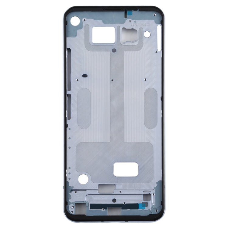 Front Housing LCD Frame Bezel Plate for LG Q70 (Baby Blue) - For LG by buy2fix | Online Shopping UK | buy2fix