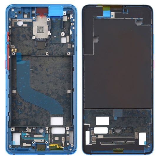 Plaque de lunette de cadre LCD du boîtier avant pour Xiaomi Redmi K20 / Redmi K20 Pro / Mi 9T / Mi 9T Pro (Bleu)