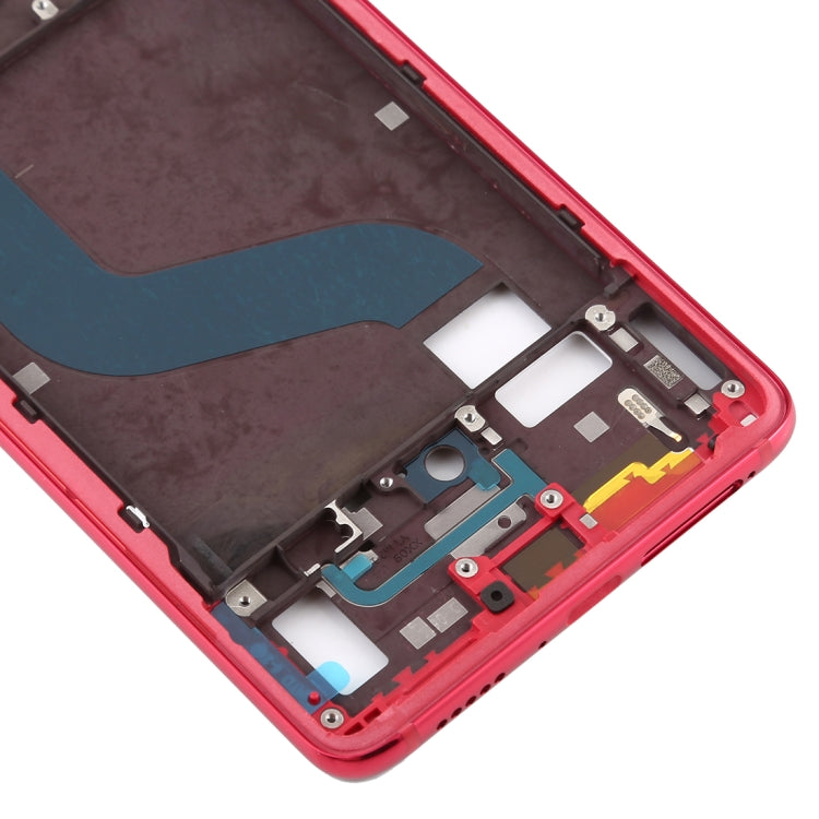 Front Housing LCD Frame Bezel Plate for Xiaomi Redmi K20 / Redmi K20 Pro / Mi 9T / Mi 9T Pro (Red) - Frame Bezel Plate by buy2fix | Online Shopping UK | buy2fix