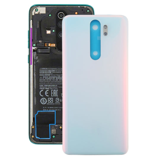 Battery Back Cover for Xiaomi Redmi Note 8 Pro(White) - Back Cover by buy2fix | Online Shopping UK | buy2fix