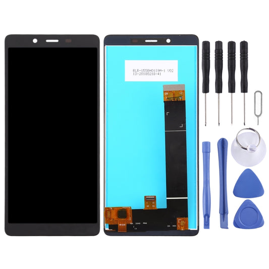 TFT LCD Screen for Nokia 1 Plus with Digitizer Full Assembly (Black) - LCD Screen by buy2fix | Online Shopping UK | buy2fix