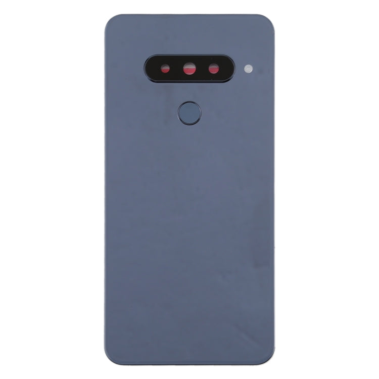 Battery Back Cover with Camera Lens & Fingerprint Sensor for LG G8s ThinQ(Silver) - For LG by buy2fix | Online Shopping UK | buy2fix