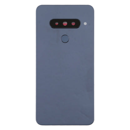 Battery Back Cover with Camera Lens & Fingerprint Sensor for LG G8s ThinQ(Silver) - For LG by buy2fix | Online Shopping UK | buy2fix