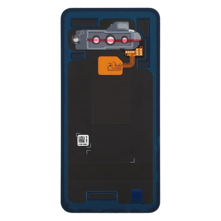 Battery Back Cover with Camera Lens & Fingerprint Sensor for LG G8s ThinQ(Silver) - For LG by buy2fix | Online Shopping UK | buy2fix