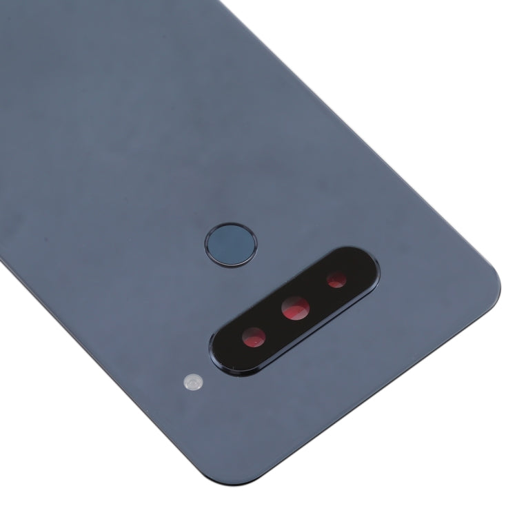 Battery Back Cover with Camera Lens & Fingerprint Sensor for LG G8s ThinQ(Silver) - For LG by buy2fix | Online Shopping UK | buy2fix