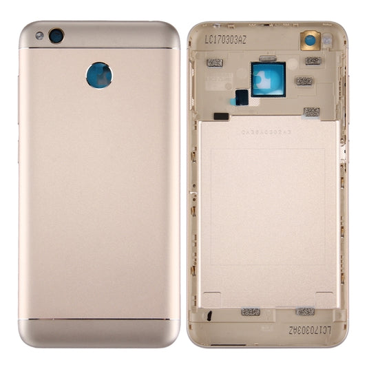 For Xiaomi Redmi 4X Battery Back Cover(Gold) - Back Cover by buy2fix | Online Shopping UK | buy2fix