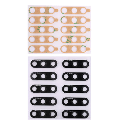 For Huawei Honor Play 7C / Enjoy 8 10pcs Back Camera Lens with Sticker - Camera Series by buy2fix | Online Shopping UK | buy2fix