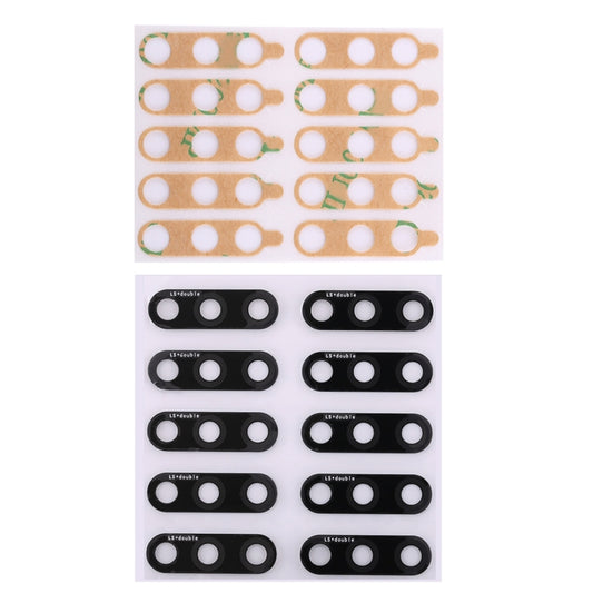 For Huawei Honor Play 7C / Enjoy 8 10pcs Back Camera Lens with Sticker - Camera Series by buy2fix | Online Shopping UK | buy2fix