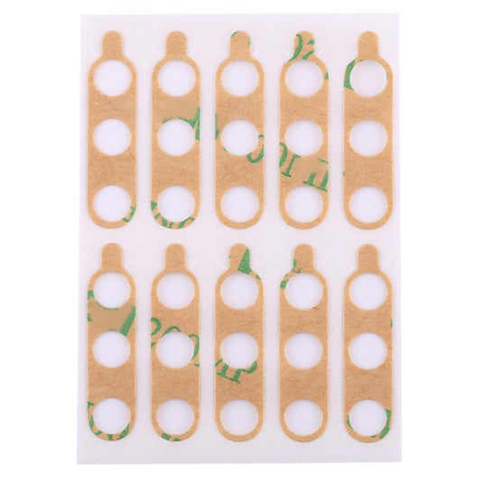 For Huawei Honor Play 7C / Enjoy 8 10pcs Back Camera Lens with Sticker - Camera Series by buy2fix | Online Shopping UK | buy2fix