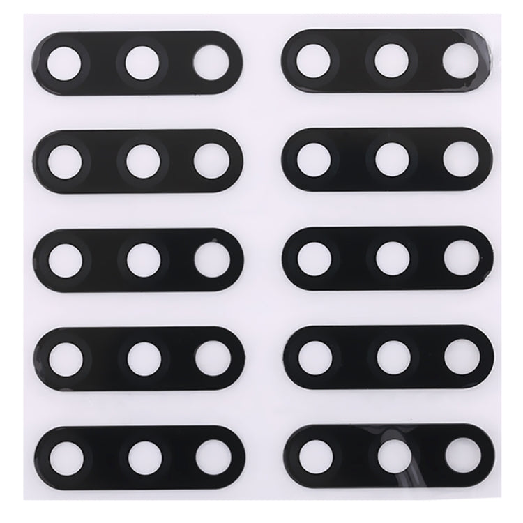 For Huawei Honor Play 7C / Enjoy 8 10pcs Back Camera Lens with Sticker - Camera Series by buy2fix | Online Shopping UK | buy2fix