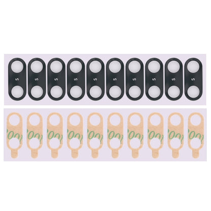 For Huawei P20 10pcs Back Camera Lens with Sticker - Camera Series by buy2fix | Online Shopping UK | buy2fix