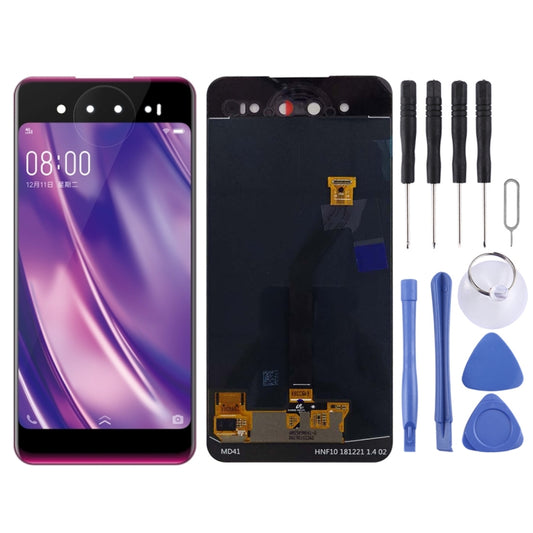 Original Back LCD Screen for Vivo NEX Dual Display with Digitizer Full Assembly(Red) - LCD Screen by buy2fix | Online Shopping UK | buy2fix