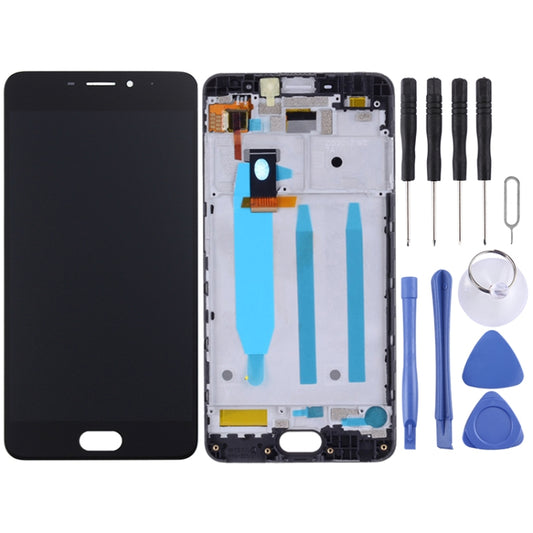 TFT LCD Screen for Meizu M6 M711H M711Q Digitizer Full Assembly with Frame(Black) - For Meizu by buy2fix | Online Shopping UK | buy2fix