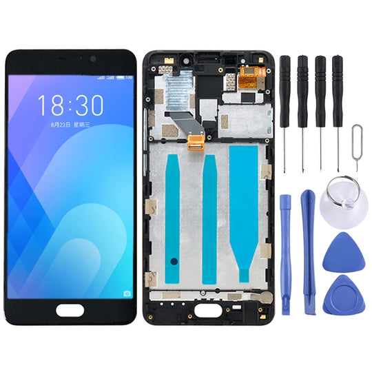 Écran LCD et numériseur complet avec cadre pour Meizu M6 Note (noir)