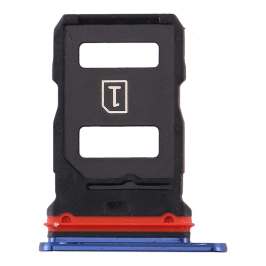 For Vivo iQOO Pro SIM Card Tray + SIM Card Tray (Blue) - Card Tray by buy2fix | Online Shopping UK | buy2fix