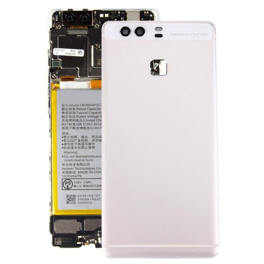 For Huawei P9 Battery Back Cover(Silver) - Back Cover by buy2fix | Online Shopping UK | buy2fix
