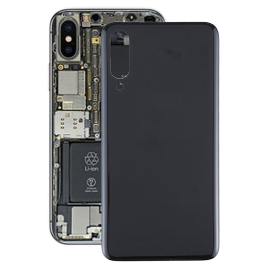 For Meizu 16Xs Battery Back Cover (Black) - For Meizu by buy2fix | Online Shopping UK | buy2fix