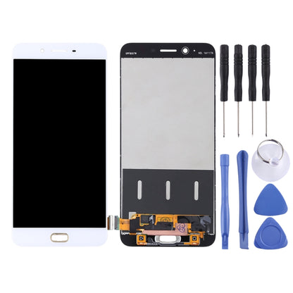TFT LCD Screen for OPPO R9s Plus Digitizer Full Assembly (White) - LCD Screen by buy2fix | Online Shopping UK | buy2fix
