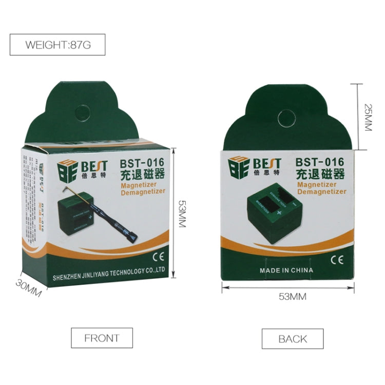BEST BST-016 Magnetizer Demagnetizer Tool(Green) - Magnetizer Demagnetizer Tool by buy2fix | Online Shopping UK | buy2fix