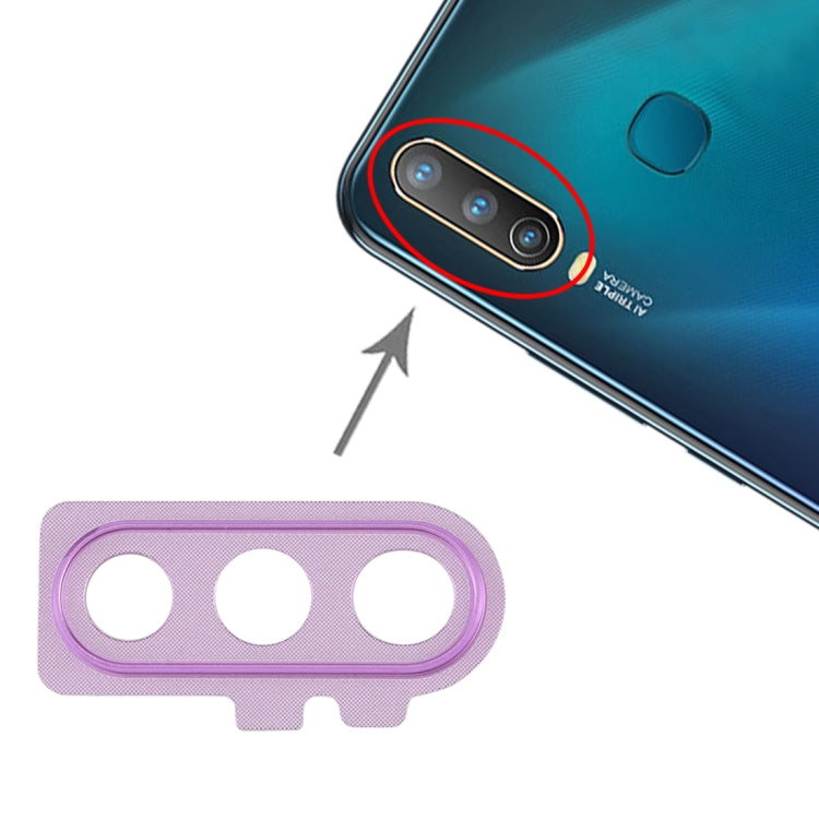 For vivo Y3 Camera Lens Cover (Purple) - Camera Parts by buy2fix | Online Shopping UK | buy2fix