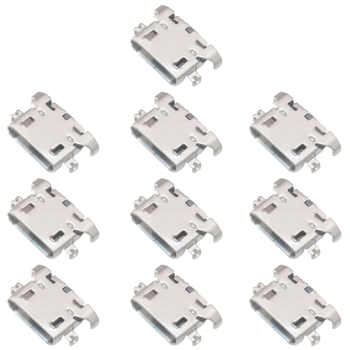 10 PCS Charging Port Connector for Motorola Moto E3 / Moto G5 / Moto G4 Play - Others by buy2fix | Online Shopping UK | buy2fix