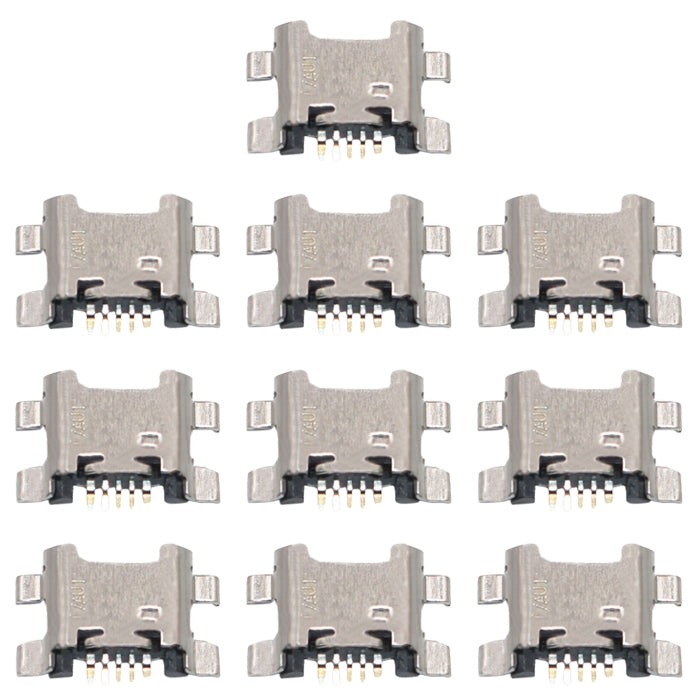 10 PCS Charging Port Connector for Huawei Enjoy 9s / Enjoy 8 Plus by buy2fix