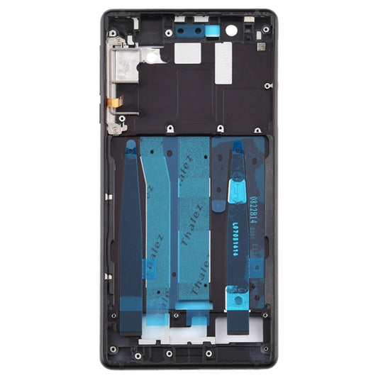 Front Housing LCD Frame Bezel Plate for Nokia 3 / TA-1020 TA-1028 TA-1032 TA-1038 (Black) - Full Housing Cover by buy2fix | Online Shopping UK | buy2fix