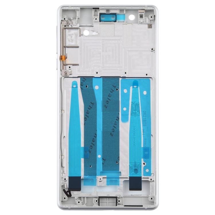 Front Housing LCD Frame Bezel Plate for Nokia 3 / TA-1020 TA-1028 TA-1032 TA-1038 (White) - Full Housing Cover by buy2fix | Online Shopping UK | buy2fix
