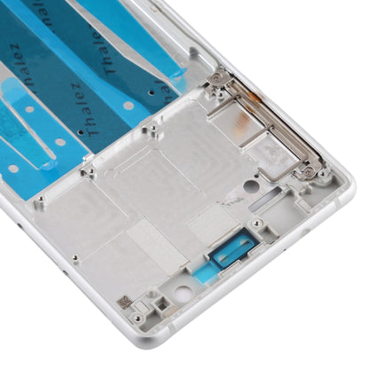 Front Housing LCD Frame Bezel Plate for Nokia 3 / TA-1020 TA-1028 TA-1032 TA-1038 (White) - Full Housing Cover by buy2fix | Online Shopping UK | buy2fix