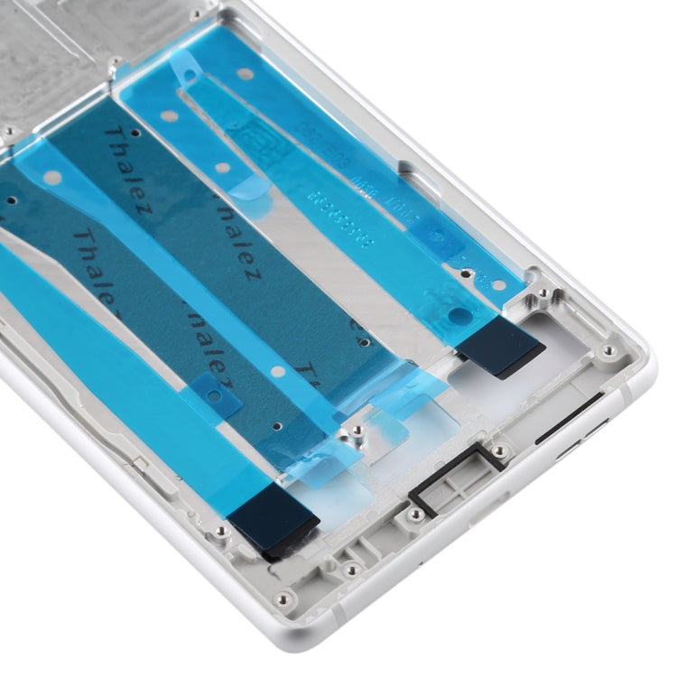 Front Housing LCD Frame Bezel Plate for Nokia 3 / TA-1020 TA-1028 TA-1032 TA-1038 (White) - Full Housing Cover by buy2fix | Online Shopping UK | buy2fix