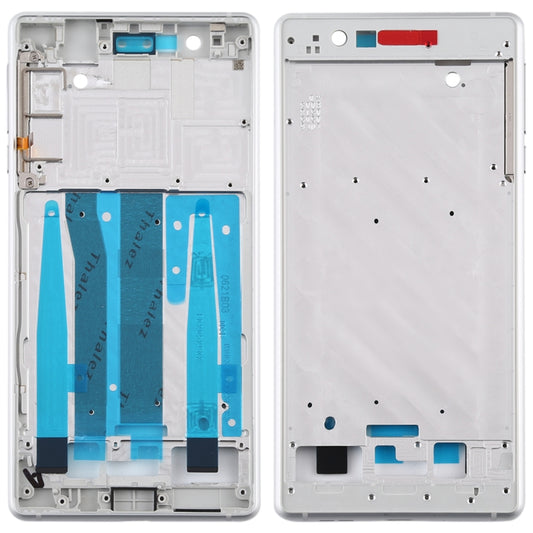 Front Housing LCD Frame Bezel Plate for Nokia 3 / TA-1020 TA-1028 TA-1032 TA-1038 (White) - Full Housing Cover by buy2fix | Online Shopping UK | buy2fix