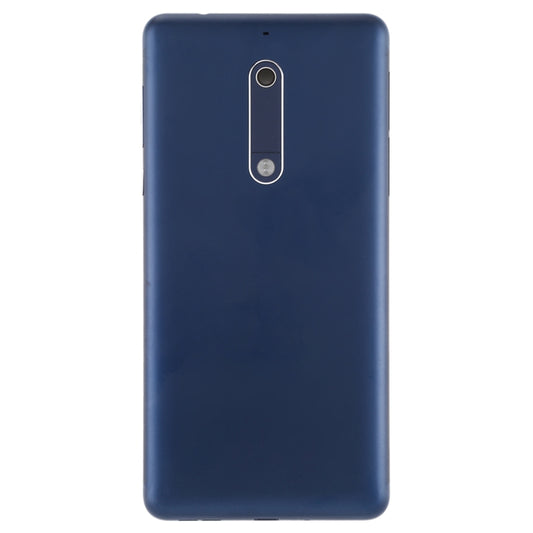 Battery Back Cover with Camera Lens & Side Keys for Nokia 5(Blue) - Back Cover by buy2fix | Online Shopping UK | buy2fix